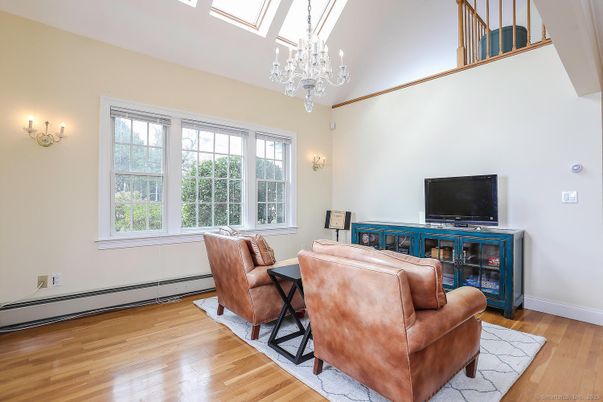 Chandelier, Interior, Wood Texture Flooring