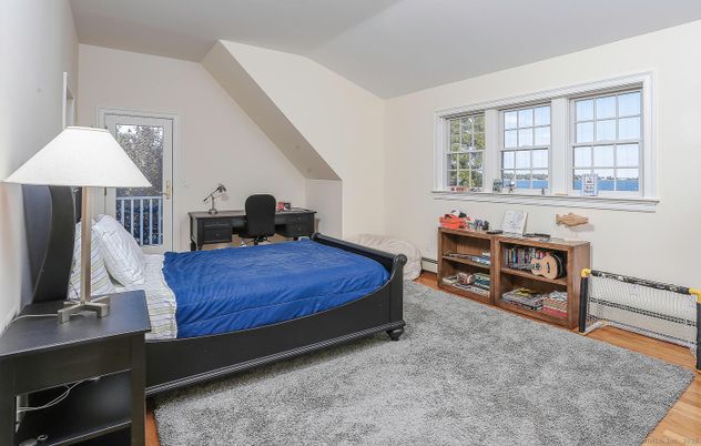 Bedroom, Home Office, Interior, Water, Wood Texture Flooring