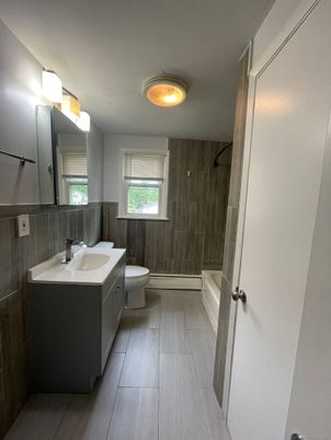 Bathroom, Dual Sink Vanities, Interior, Wooden Walls