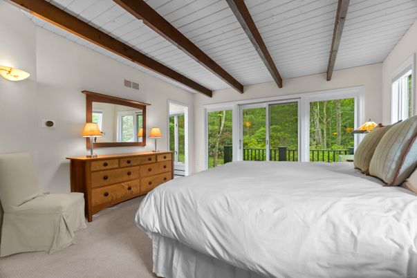 Bedroom, Interior, Wooden Beams
