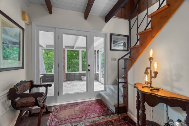 Interior, Wooden Beams