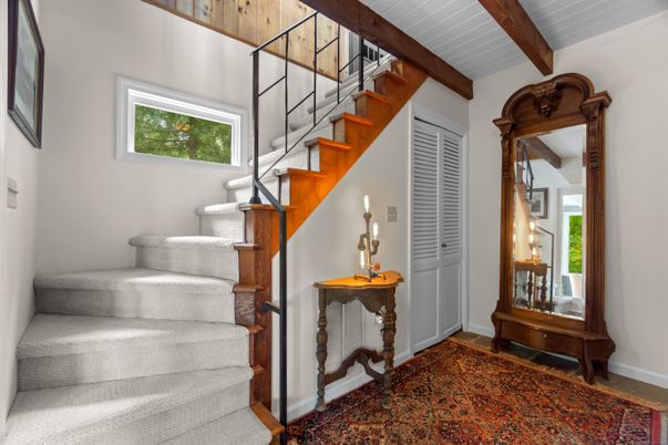 Interior, Wooden Beams