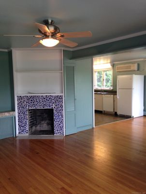 Empty room, Fireplace, Interior, Wood Texture Flooring