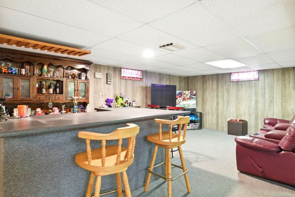 Interior, Recessed Lighting, Wooden Walls