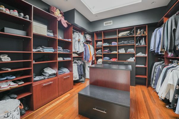 Interior, Recessed Lighting, Walk-in Closets, Wood Texture Flooring