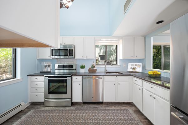 Interior, Kitchen, Stainless Steel Appliances
