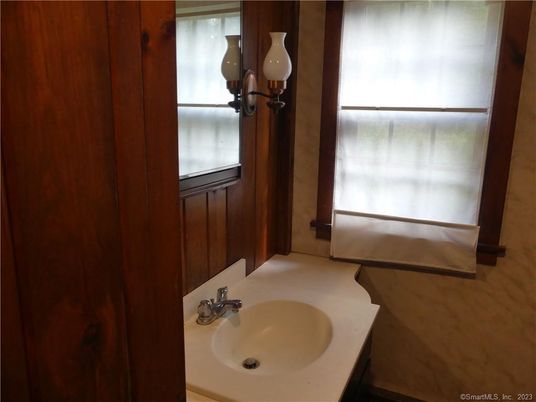 Bathroom, Interior, Wooden Walls
