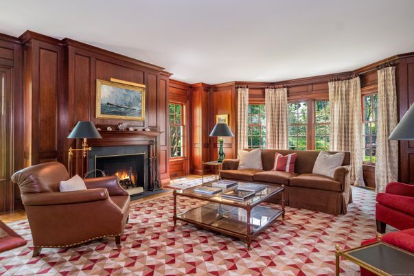 Fireplace, Interior, Living room, Wooden Walls