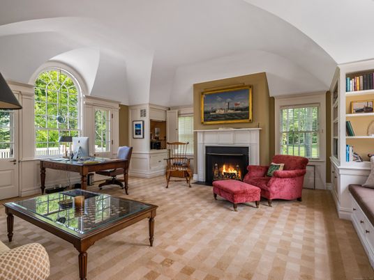 Fireplace, Home Office, Interior, Living room