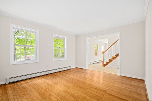Empty room, Interior, Wood Texture Flooring