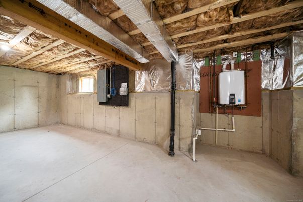 Empty room, Interior, Wooden Beams