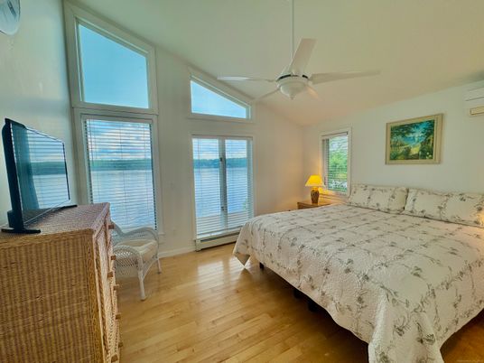 Bedroom, Interior, Water, Wood Texture Flooring