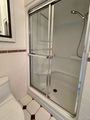 Bathroom, Glass Shower, Interior