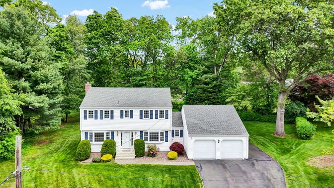 Attached, Detached Garage, Exterior, Facade, Georgian