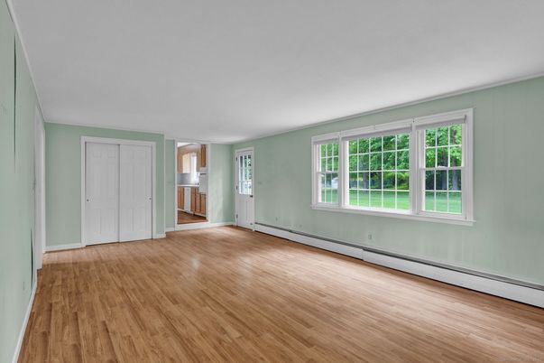 Empty room, Interior, Wood Texture Flooring