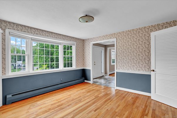 Empty room, Interior, Wood Texture Flooring