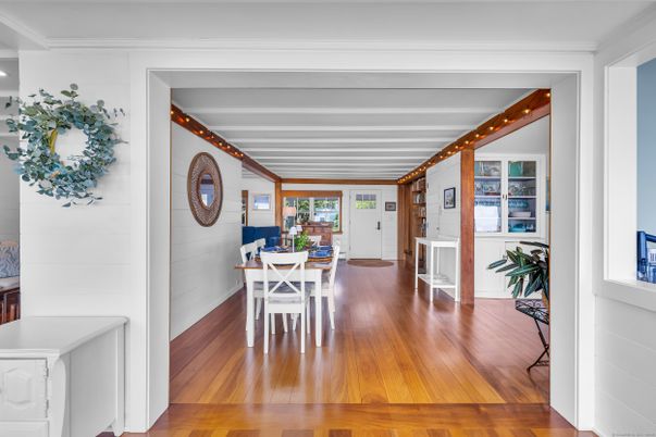 Dining room, Interior, Wood Texture Flooring