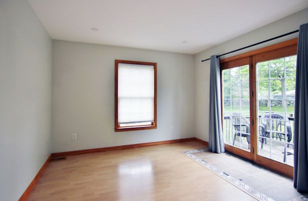 Empty room, Interior, Wood Texture Flooring