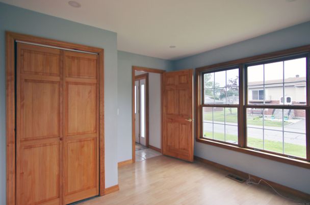 Empty room, Interior, Wood Texture Flooring