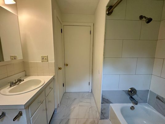 Bathroom, Dual Sink Vanities, Interior, Marble