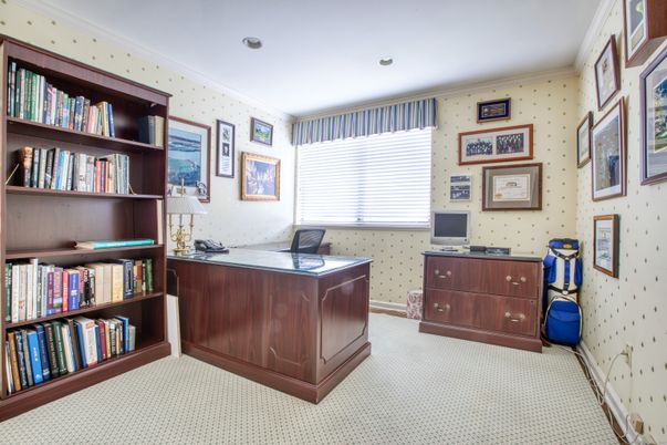Home Office, Interior, Recessed Lighting