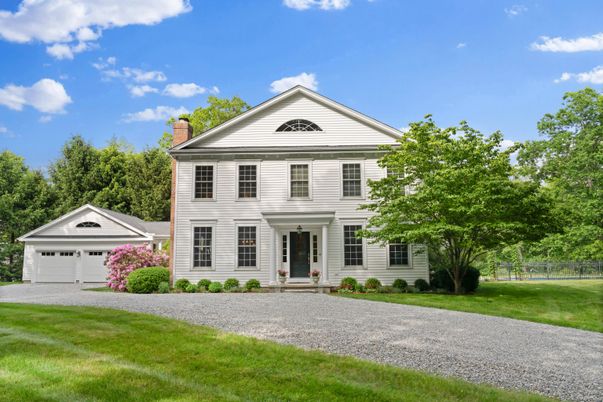 Backyard, Detached Garage, Exterior, Facade, Georgian