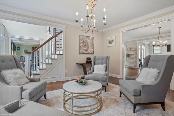 Chandelier, Interior, Living room, Wood Texture Flooring
