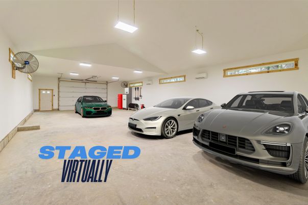 Garage, Interior, Recessed Lighting