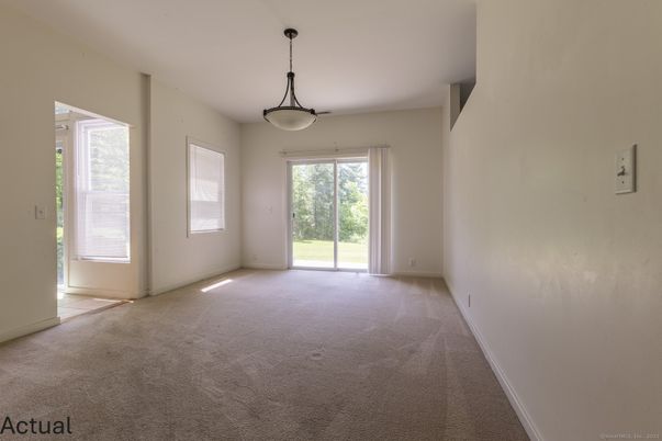 Empty room, Interior, Pendant Lights