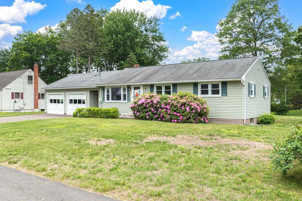 Attached, Backyard, Exterior, Facade, Cape Cod