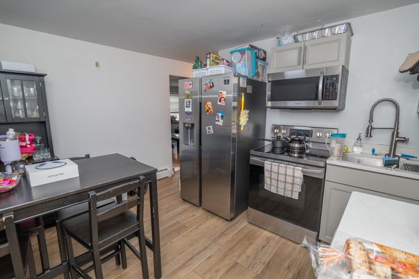 Dining room, Interior, Kitchen, Wood Texture Flooring