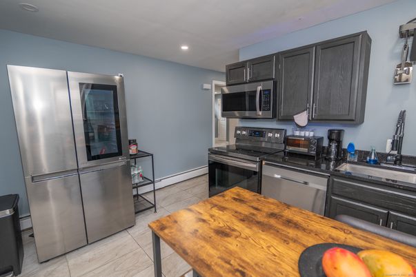 Interior, Kitchen, Recessed Lighting, Stainless Steel Appliances