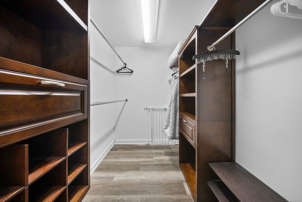 Interior, Walk-in Closets, Wood Texture Flooring