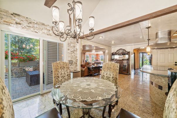 Chandelier, Dining room, Interior, Pendant Lights, Recessed Lighting