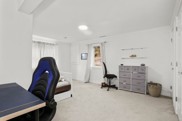 Home Office, Interior, Recessed Lighting