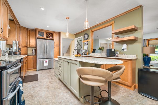 Interior, Kitchen, Pendant Lights, Recessed Lighting