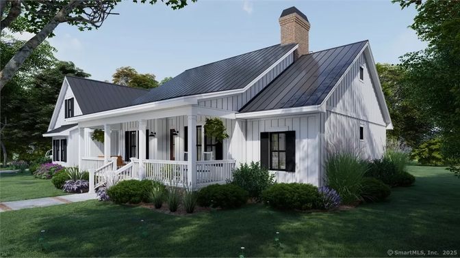 Backyard, Exterior, Facade, Farmhouse
