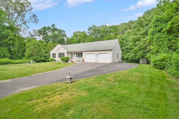 Attached, Backyard, Exterior, Facade, Cape Cod