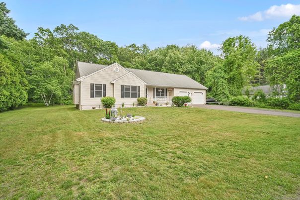 Attached, Backyard, Exterior, Facade, Cape Cod