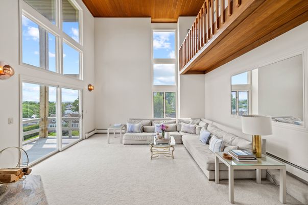 Interior, Living room, Wooden Ceilings