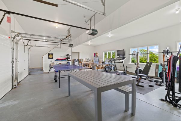 Fitness Equipment, Game Room, Interior