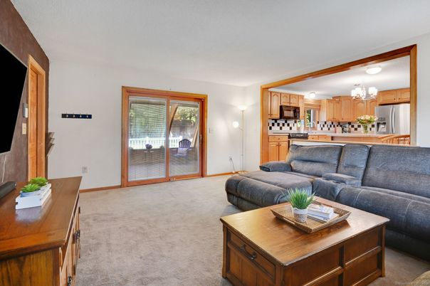 Interior, Kitchen, Living room