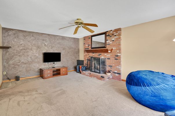 Fireplace, Interior, Stone Walls