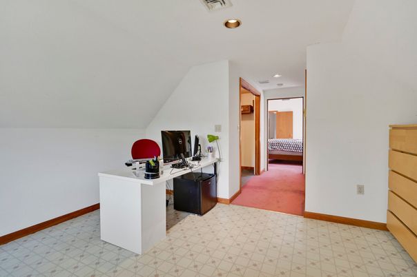 Home Office, Interior, Recessed Lighting