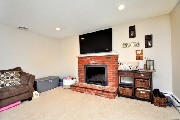 Fireplace, Interior, Recessed Lighting