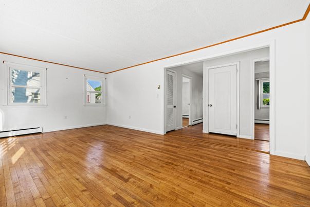 Empty room, Interior, Wood Texture Flooring
