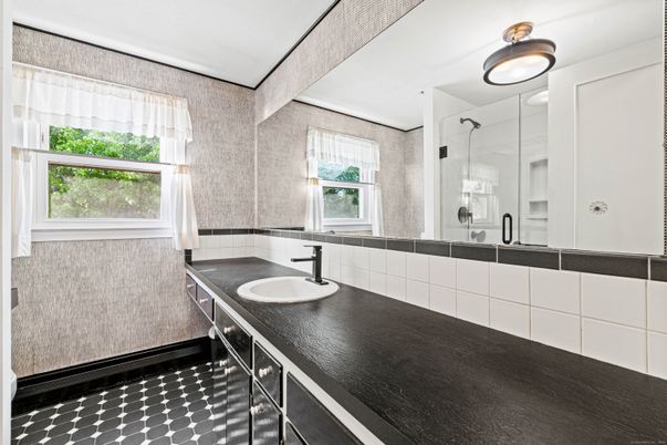 Bathroom, Glass Shower, Interior
