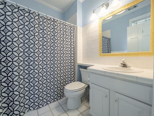 Bathroom, Interior, Tile Countertops