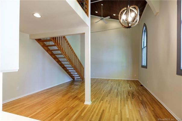 Interior, Recessed Lighting, Wood Texture Flooring