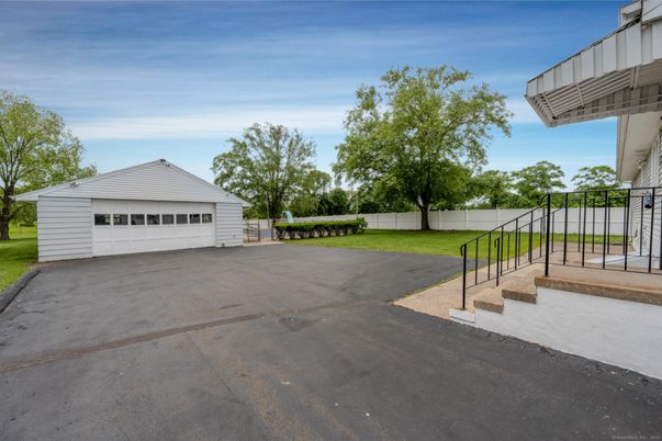 Backyard, Detached Garage, Exterior